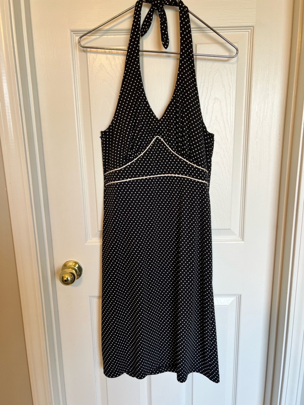 Women’s M Polka Dot Halter Dress